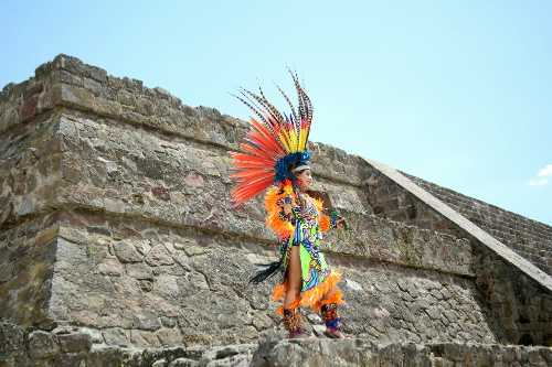 Culmina Festival del Quinto Sol con ceremonia nahua en Teotenango